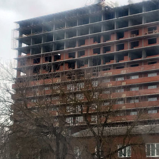 Остекление жилого дома в г. Лосино-Петровский Остекление жилого дома в г. Лосино-Петровский