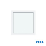 Пластиковое окно ПВХ VEKA глухое 600x600ММ (ВхШ) Однокамерное